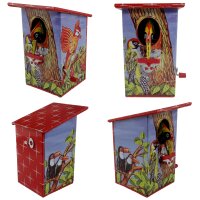 Bird money box savings box money box tin money pot