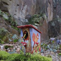 Bird money box savings box money box tin money pot