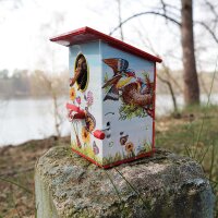 Vogel Spardose Modell 01 Baja Sparbüchse Spartopf Blechspielzeug Blechspardose