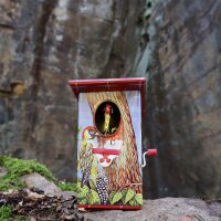 Bird money box savings box money box tin money pot Model 02 Woodpecker