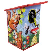 Bird money box savings box money box tin money pot Model 03 Bee