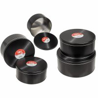 Tin can disc Vinyl round metal box biscuit box sheet metal box storage