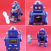 Roboter kleiner Weltraum Roboter Blechroboter