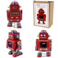 Roboter kleiner Weltraum Roboter Blechroboter