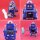 Roboter kleiner Weltraum Roboter Blechroboter