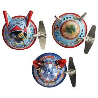 Blechspielzeug X-12 Space Surveyor 3er Pack Blechroboter