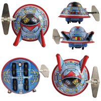 Blechspielzeug X-12 Space Surveyor 3er Pack Blechroboter