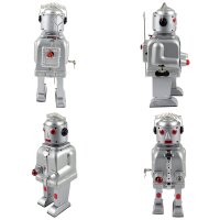 Roboter Mr. Robot the mechanical brain Blechroboter