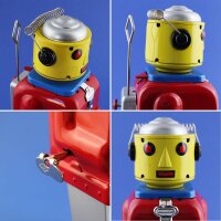 Roboter Mr. Robot the mechanical brain Blechroboter