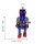 Roboter Space Robot mittelgroß blau Blechroboter