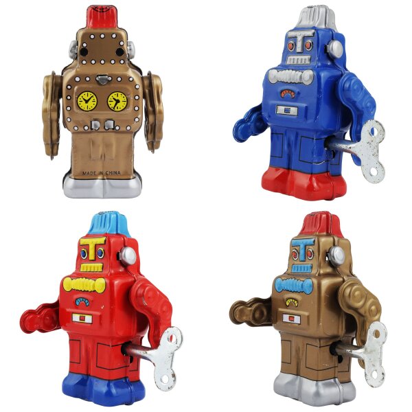 Roboter kleiner Roboter Blechroboter