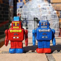 Roboter kleiner Roboter Blechroboter