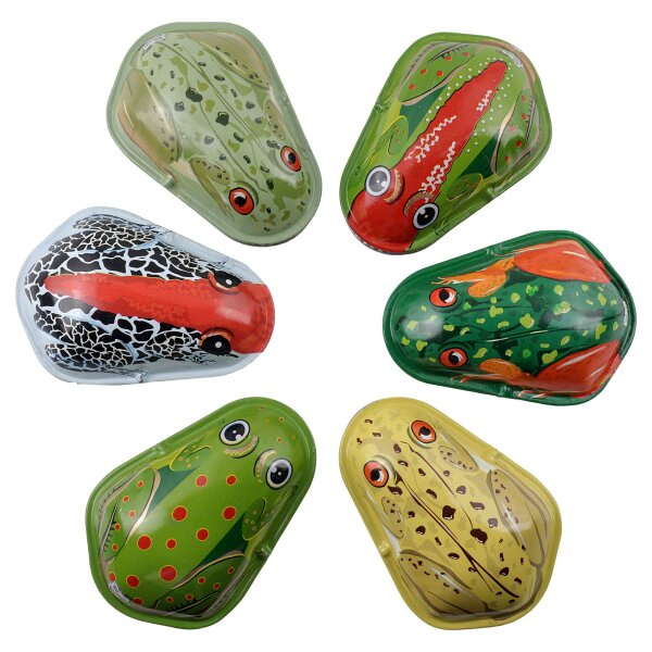 Tin toy cracking frog clicker cracking animal tin toy tin frog