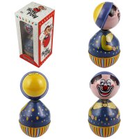 Tin toy stand-up man figure bobble figure roly poly toy