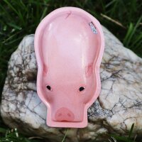 Blechspielzeug Knack Schwein Klicker Blechtier Blechschwein