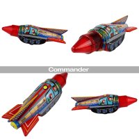 Space Blechspielzeug Rakete Raumschiff Blechrakete