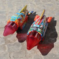 Space Blechspielzeug Rakete Raumschiff Blechrakete