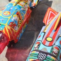 Space Blechspielzeug Rakete Raumschiff Blechrakete