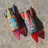 Space Blechspielzeug Rakete Raumschiff Blechrakete