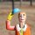 Tin toy collectable toys clown Jonny circus figure hat sheet metal clown