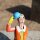 Tin toy collectable toys clown Jonny circus figure hat sheet metal clown