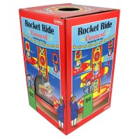 Blechspielzeug Karussell mit Raketen Rocket Ride Raketenkarussell Blechkarussell