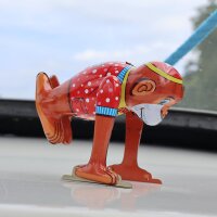 Blechspielzeug Affe Zirkusaffe Aufziehaffe Blechaffe