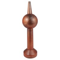 Tin money box TV tower Berlin model 14 money box shiny copper