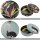 Tin box round casket can Sara Miller design tin can