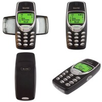 Blechbox Schatulle Dose Telefon Handy Blechdose