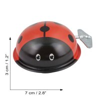 Tin toy ladybug beetle wind-up beetle