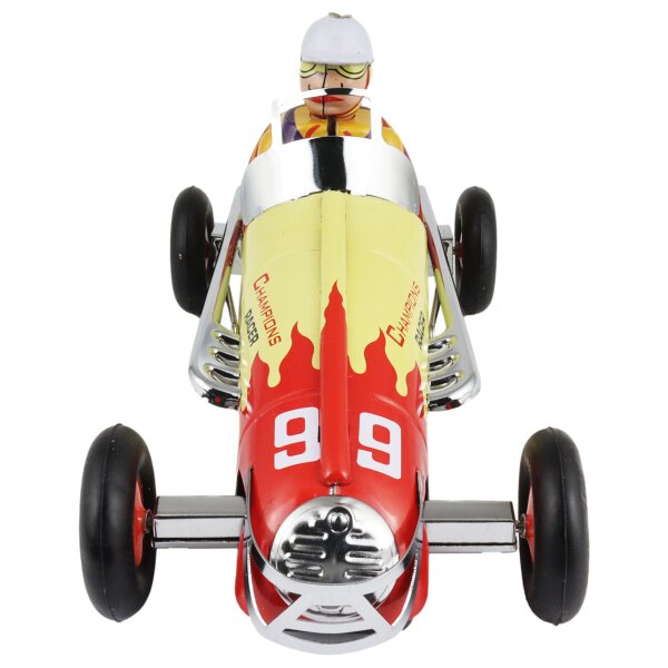 Blechspielzeug Oldtimer Racer Nr. 98 Vintage Rennauto Auto Blechauto
