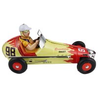 Blechspielzeug Oldtimer Racer Nr. 98 Vintage Rennauto Auto Blechauto