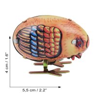 Tin toy collectable toys pecking chicken tin chicken