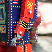 Robot - Tin Toy Robot - Robot Dog
