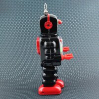 Robot - Tin Toy Robot - High Wheel Robot - balck