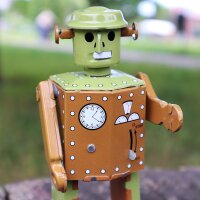 Roboter - Atomic Robot Man - Blechroboter