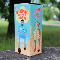 Robot - Tin Toy Robot - Atomic Robot Man