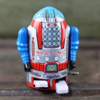 Robot - Tin Toy Robot - Mr. Atomic - silver