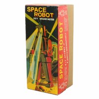 Roboter - Space Robot - braun - Blechroboter
