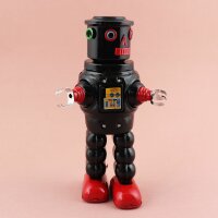 Robot - Tin Toy Robot - Mechanical Roby Robot