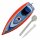 Blechspielzeug - Boot Cruise - Kerzenboot - Pop Pop Knatterboot aus Blech