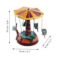 Blechspielzeug - Karussell klein 1 - Blechkarussell