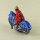 Tin toy - collectable toys - Motoracer blue