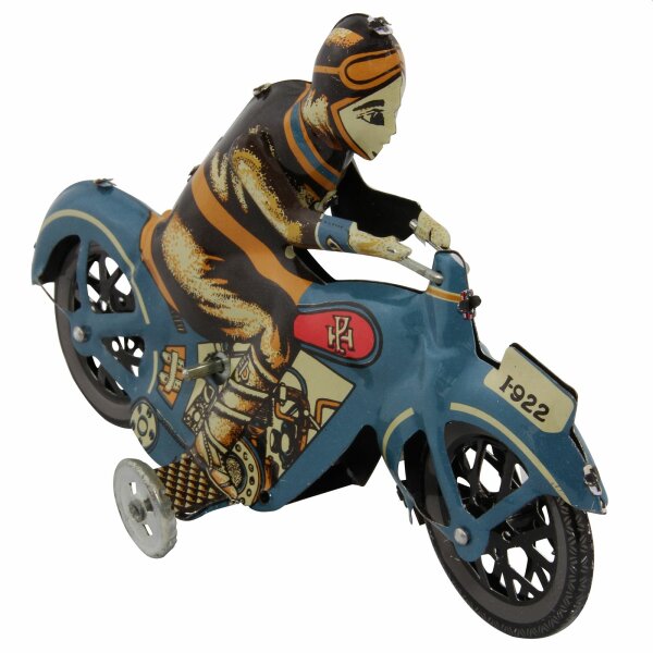 Blechspielzeug Motorrad Scooter Girl auf Motorroller grün 5822032 