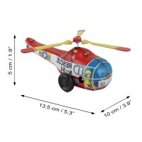 Tin toy - collectable toys - Rescue Helicopter - Helicopter