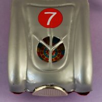 Tin toy - collectable toys - Racer - grey