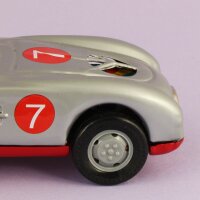 Tin toy - collectable toys - Racer - grey
