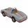 Tin toy - collectable toys - Racer - grey