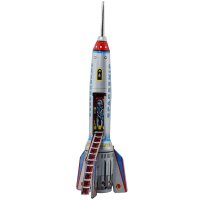 Tin Toy Robot - Rocket - Skyexpress